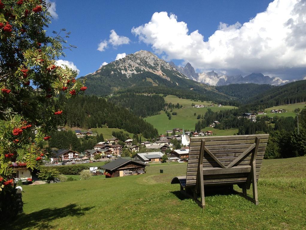 Appartement Resort Hanneshof Filzmoos Bagian luar foto
